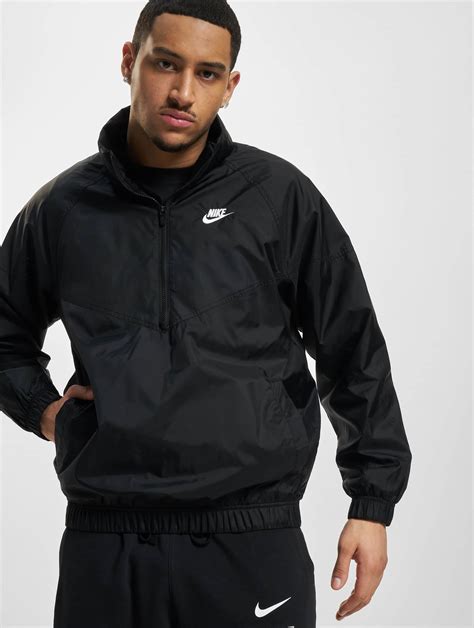 schwarze jacke herren nike|nike übergangsjacke schwarz.